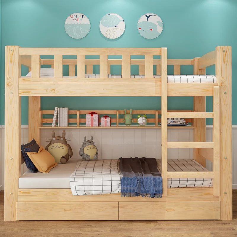Студенческая двухъярусная кровать для детей