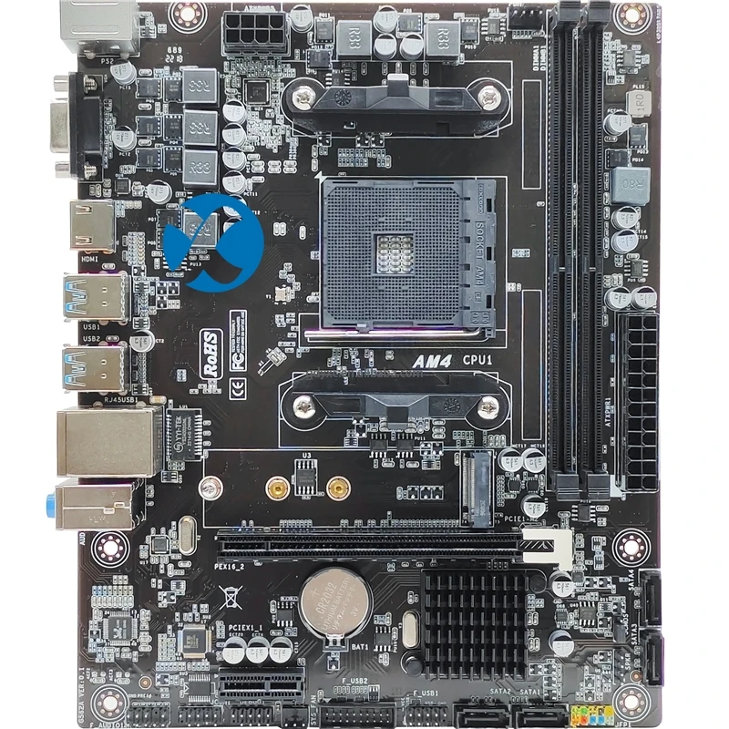 Customized A520 Computer Motherboard AM4 PC Gaming Motherboard DDR4 M-ATX Motherboard For Desktop