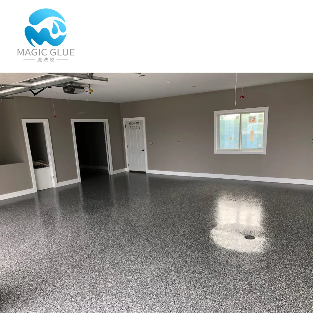 DIY Non-Toxic AB Liquid Flake Flooring Epoxy Resin for Home Decoration