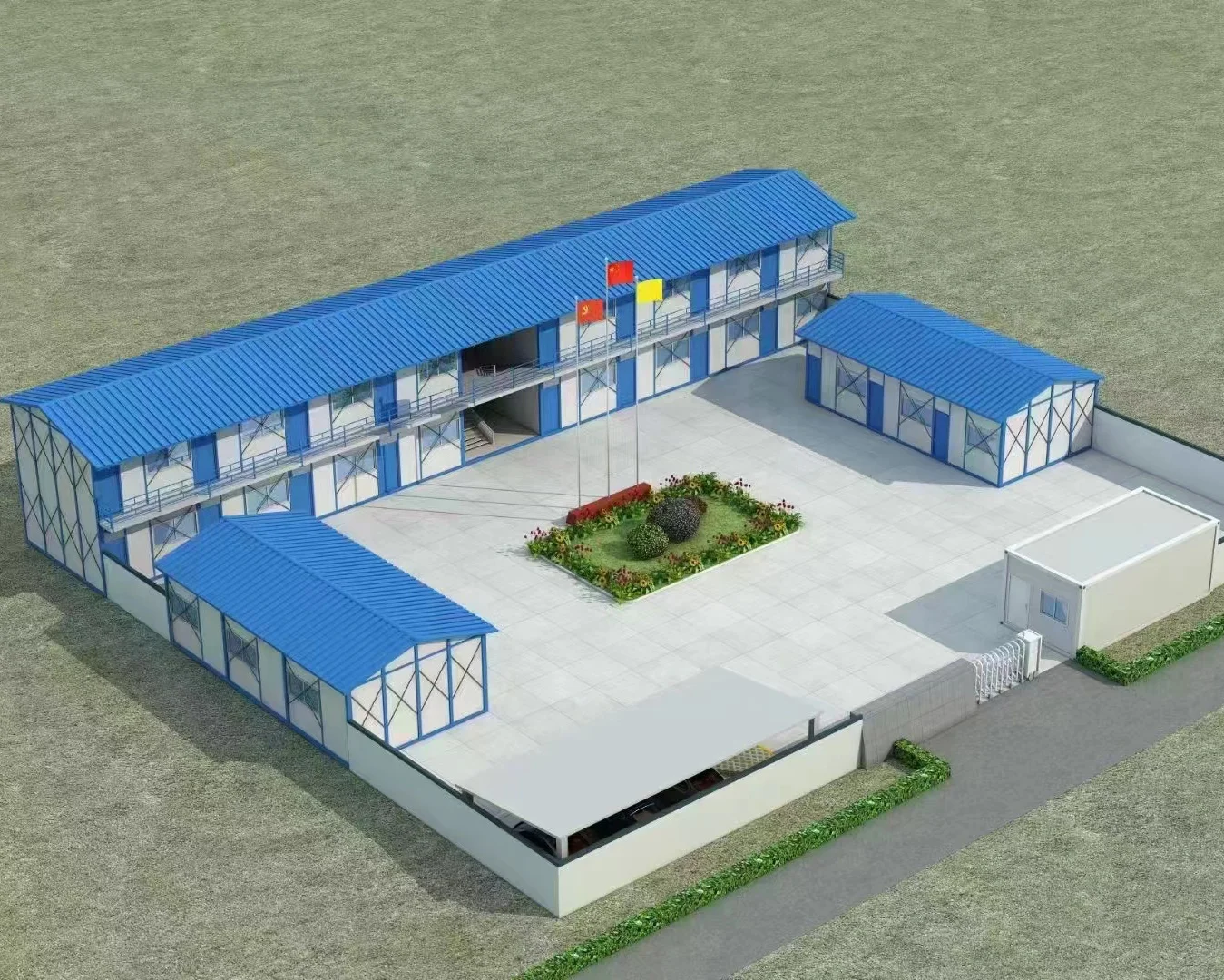 Modern Style 20Ft 40 Movable Prefab Prefabricated Kit Living Container House