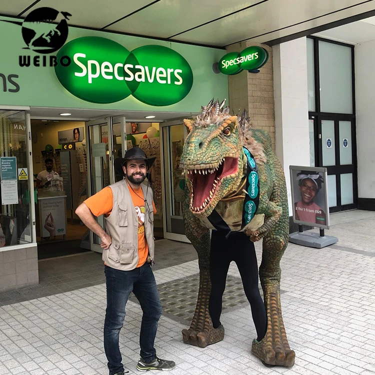 Adult realistic dinosaur latex dinosaur costume