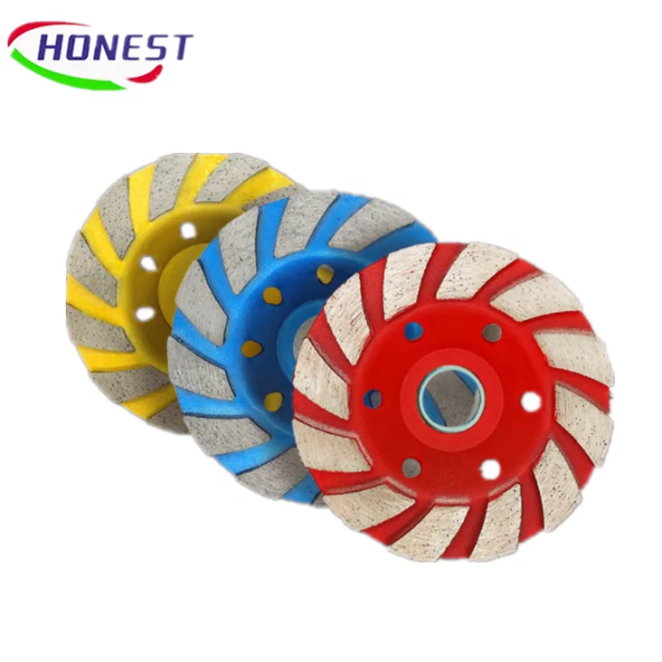 4 дюйма 100 мм Алмазный чашечный шлифовальный круг для гранита-быстрое зарядное устройство чашечный шлифовальный круг для каменя мрамора и бур