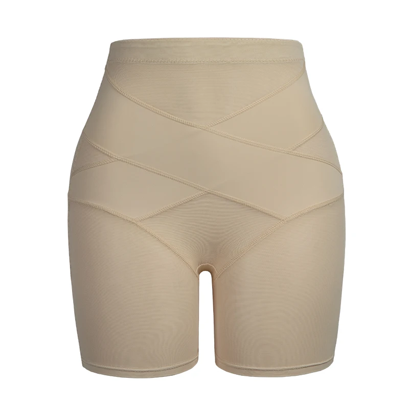 Wholesale Nude Color Compression Culotte Gainant Ventre Plat Tummy Control Butt Lifting Underwear Bottom Shaper Shorts