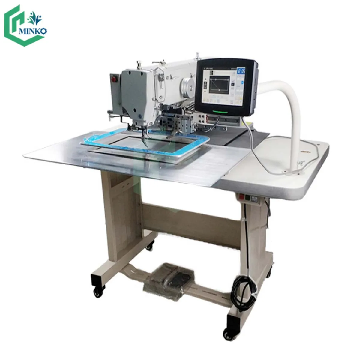 120*80 cm  30*20 cm Computer Pattern Sewing Machine for Thick Leather Automatic Pattern Sewing Machine