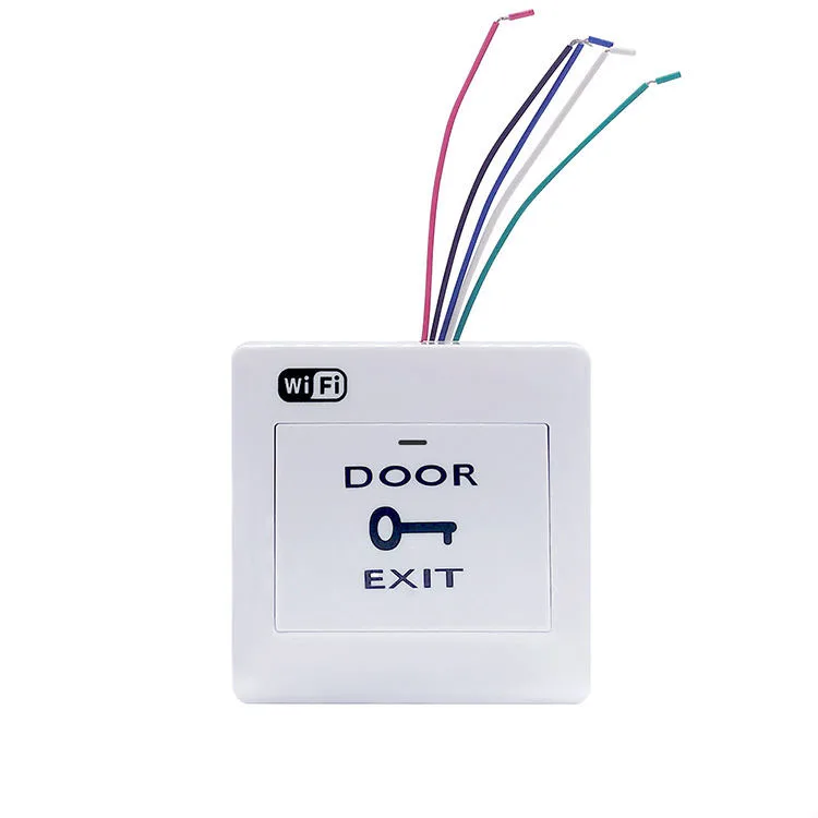 tuya wifi access control system DC 12V switch door exit button work with alexa and google home