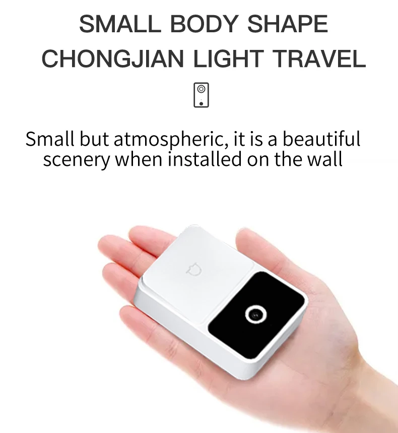China Xiaofang M7 House Wireless Smart Wi-fi Doorbell Ring with Camera and Monitor Mini Hd Camera Doorbell Door Phone