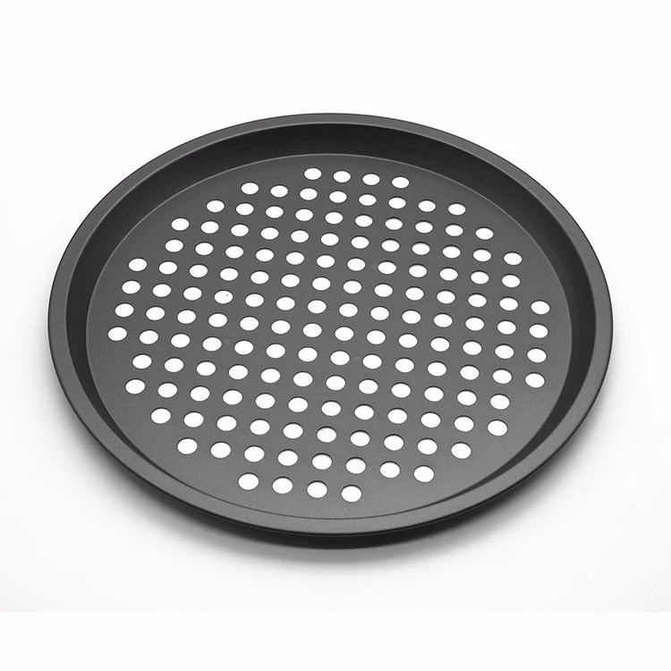 Non-stick Carbon Steel Miniature Cake Pan Molds Baking Trays Pizza Pan