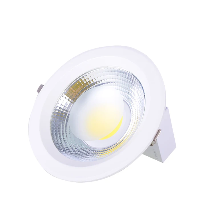 IP44 COB LED Recessed Downlights Dimmable 20W LED Ceiling Lamps Spot Light Office Downlight 83mm Cutout