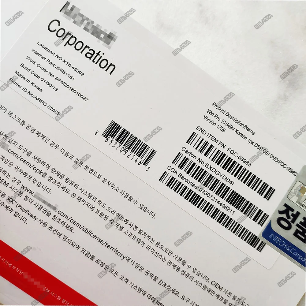 A1A1  Winndows 10 home OEM Box   With DVD Full Package Use Stable Original OEM Key