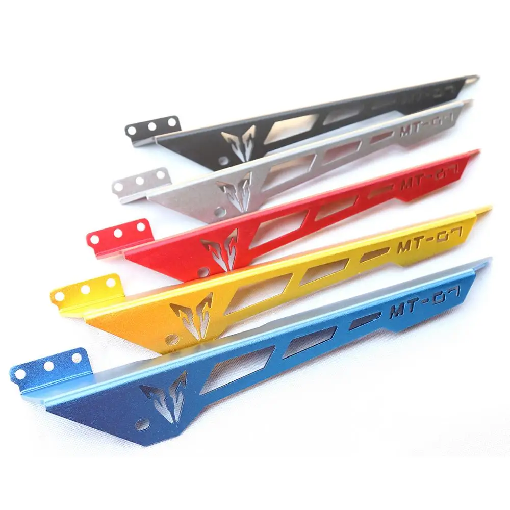 5 Color MT07 Motorcycle Rear Fender Mudguard with Chain Box Case Cover CNC Aluminum Bracket Mudguards for Yamaha MT07