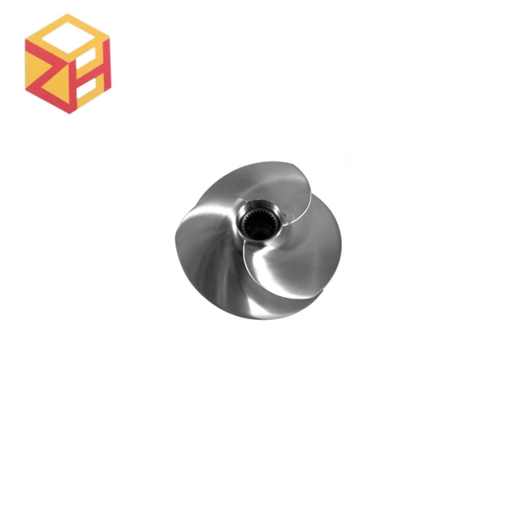 155MM  Boat 13/14  Swirl Impeller precision stainless steel casting