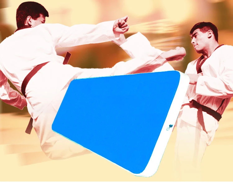 taekwondo High 30cm blue suface black side Acrobatics Martial artist mat inflatable air track australia airfloor