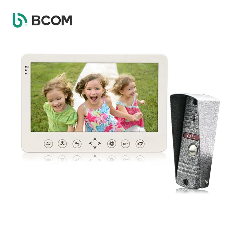Система входной двери Bcomtech, видеодомофон, дверной звонок с поддержкой подключения к камерам видеонаблюдения