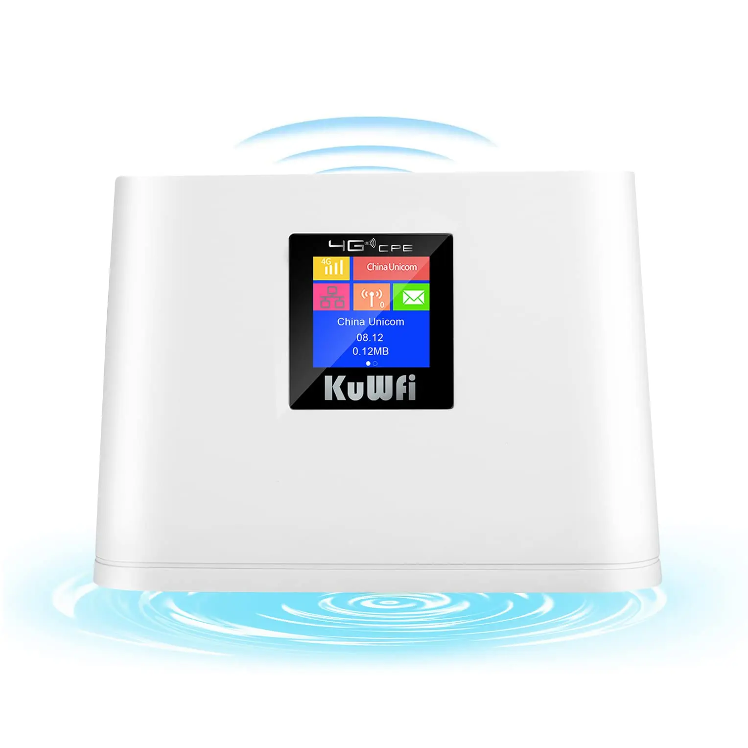 KuWFi модем сим-карты слот wireles 10 дюймов на открытом воздухе маршрутизаторов модуль беспроводной распределения Wi-Fi 5 ГГц 4 аппарат не привязан к оператору сотовой связи Wi-Fi роутер