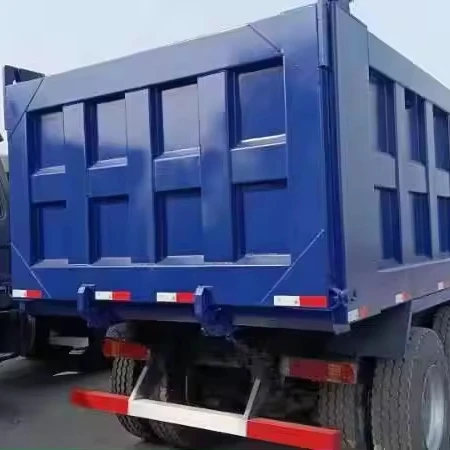 Hot selling tupper truck 6x4 used Howo trucks Shcaman mining dump truck in Africa