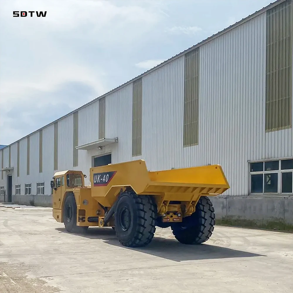 China Diesel Engine Mining Dump Truck 40000kg Underground Mine Dump Truck