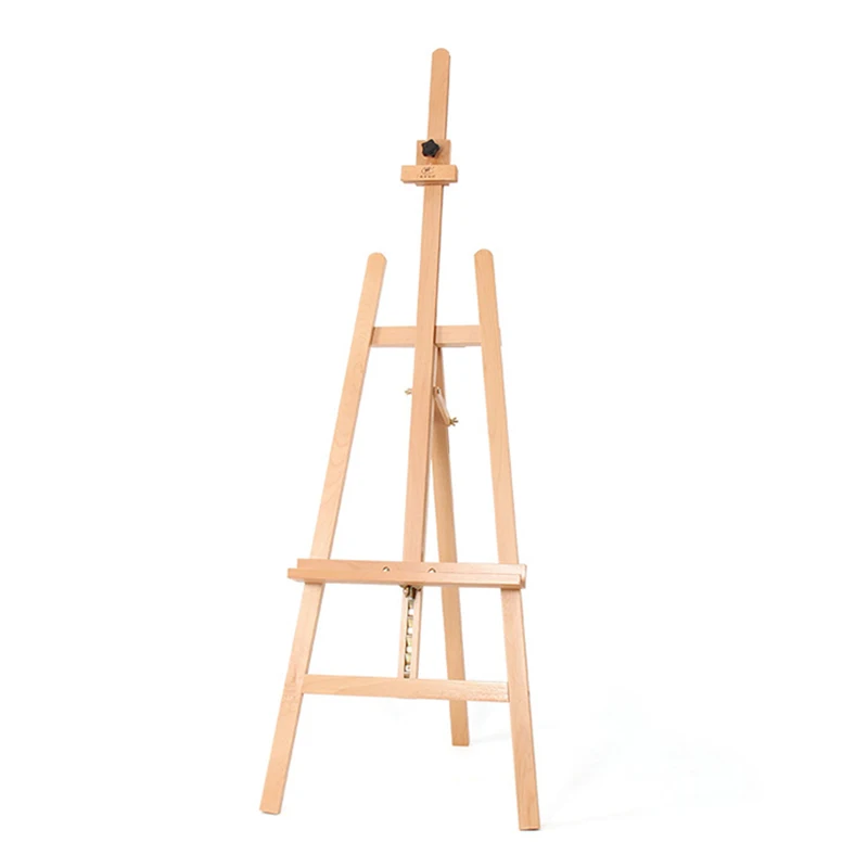 Hot Sale School Painting Easel Stand Picture Display Shelf Art Studio Classroom Drawing Wooden Easel