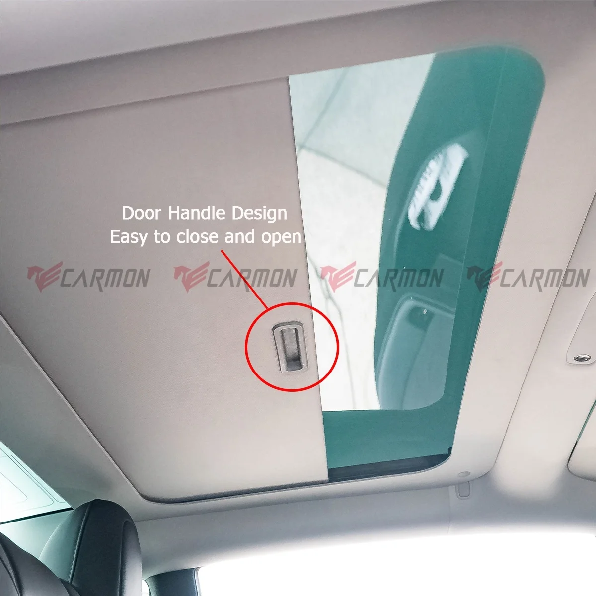 Car Roof Window Sun shade UV Rays Protection Pads Retractable Sunroof For Tesla Model 3