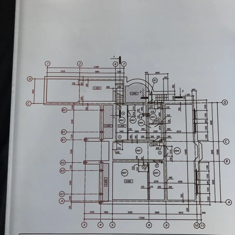 CAD Mylar Film single matte 75 micron 42 inches width used for engineering drawing