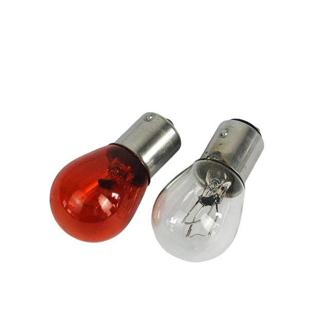 More light lamps S25 12V 24V super white halogen bulb head light stop light