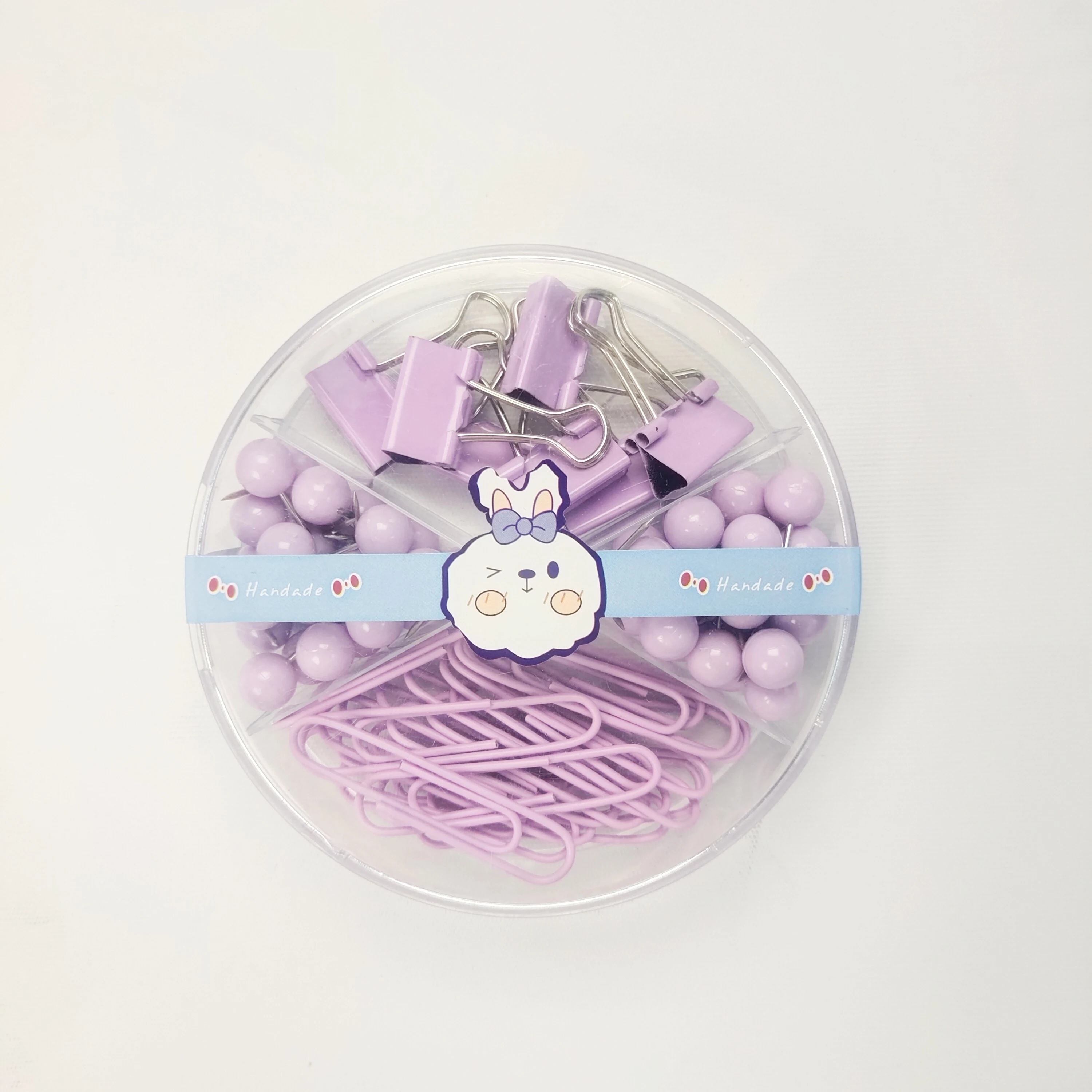 Заводская поставка красочные скрепки Канцелярский набор офисных принадлежностей