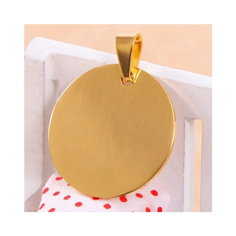 Custom Made Anodized Aluminum Alloy Stainless Steel Metal Anti Lost Dog ID Copper Tag