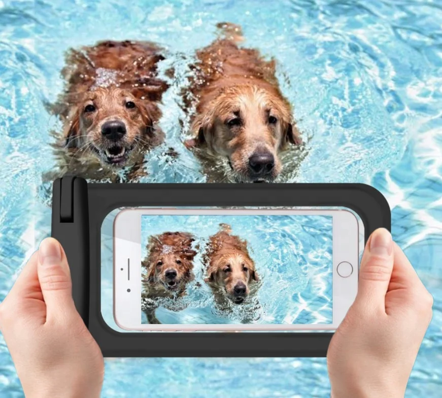 High Quality Universal Mobile Dry Bag Swimming Waterproof Phone Cases For Smartphone Waterproof Pouch