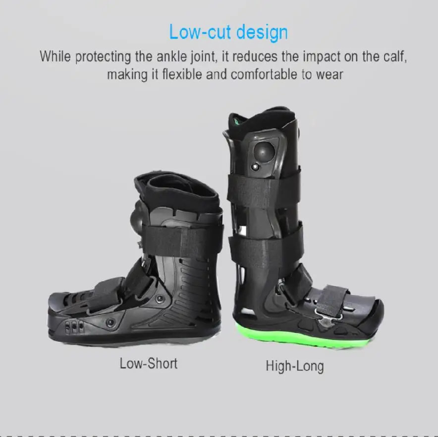 Gift New product for Ankle Foot Pain Recovery Sprained Stress Fracture Achilles Orthopedic walking Boot air boots