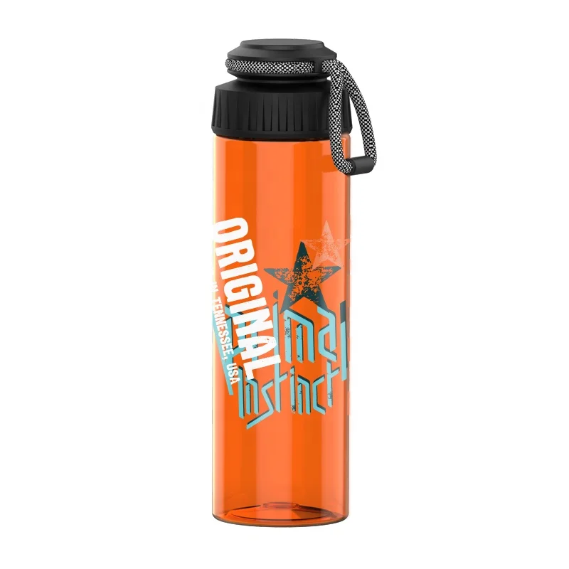 2023 Popular Easy Carrying Rope Two Ways of Drinking Leak Proof BPA Free Tritan sports Water Bottle