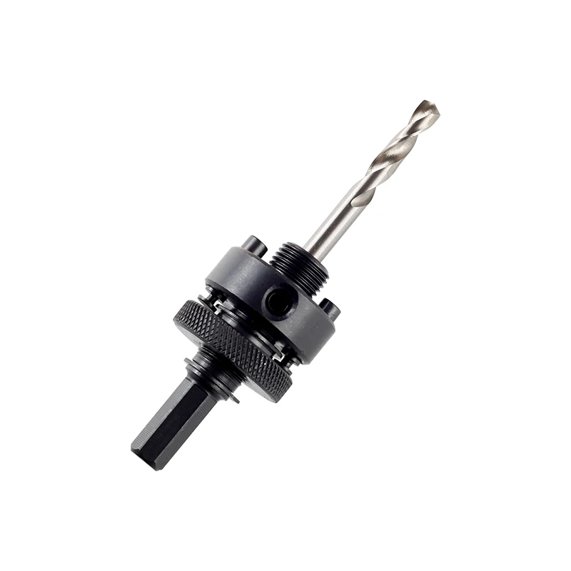Hexagon Shank Mandrel Bimetal Bi Metal Hole Saw Arbor with HSS Pilot Drill Bit