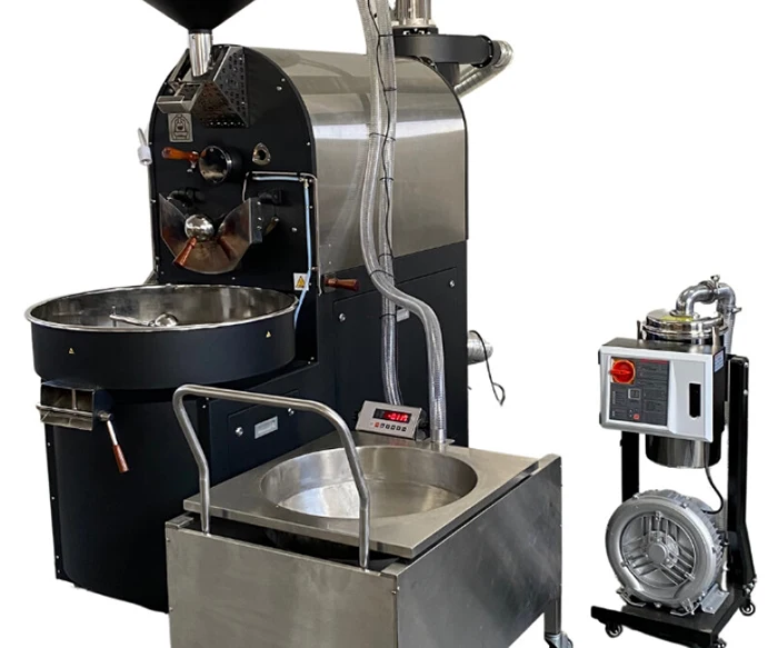 Coffee bean loader plastic grain loader vacuum plastic hopper loader for coffee roaster