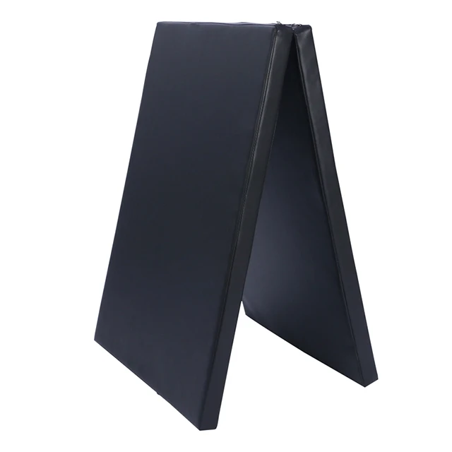 Worth Buying: 5cm Thick Green PVC Covered Gymnastics Mat - Ideal for Safety & Comfort in Home Gyms and Professional Training