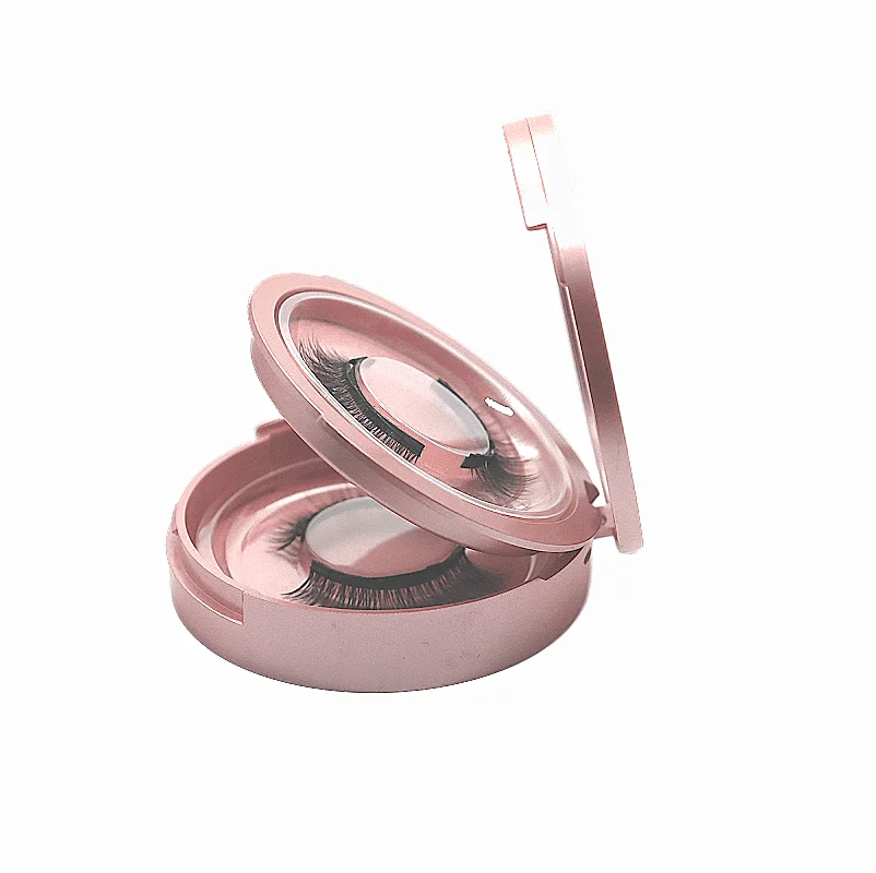 
3d magnetic eyelash set with mirror 2 pairs eyelash and eyeliner kit new magic eyelash extension 