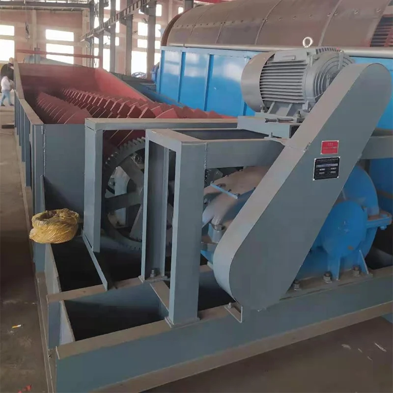 New Large High Quality Double Single Spiral Bauxite Clay Ore Washing Machine Trough Type Ore Washing Machine