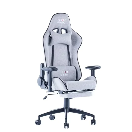 Custom Logo PU Leather Comfort Padded Office PC Gaming Chair Adjustable Backrest Height Swivel Movable Wheels Massage