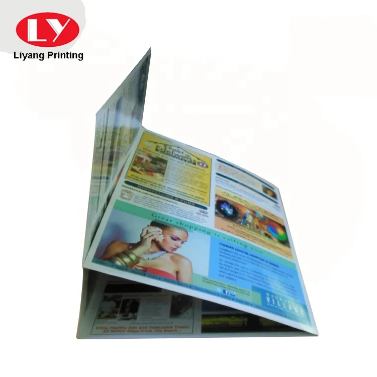 Custom Journal Photo Book Paper Brochure Booklet Coloring Leaflet Printing