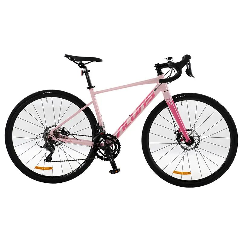 ALVAS CROSS COMP Road Bicycle R2000 2*8 speed Aluminum Alloy Line Pulling Disc Brake Leisure cycling men women student 700C