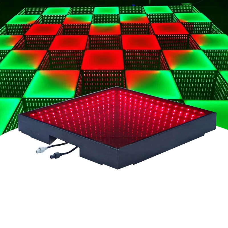 Зеркальные 3d матовые rgb панели Бесконечность интерактивный