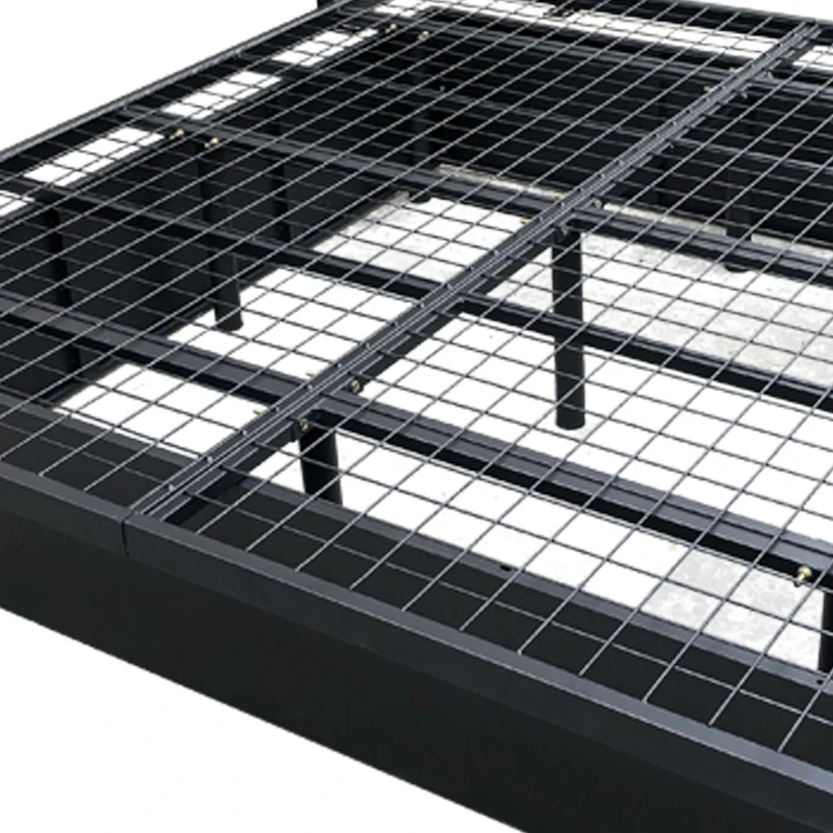 latest modern wrought iron bed design queen size metal beds frame style platform