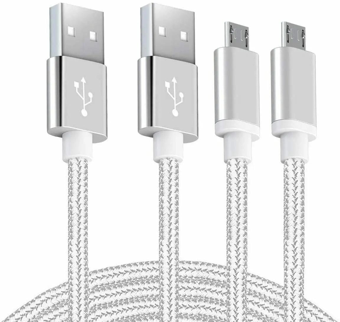 1 м 2 3 сверхмощный нейлоновый Плетеный Micro USB V8 Тип C 8 Pin для IP X 11 12 XS зарядное устройство кабель синхронизации данных и