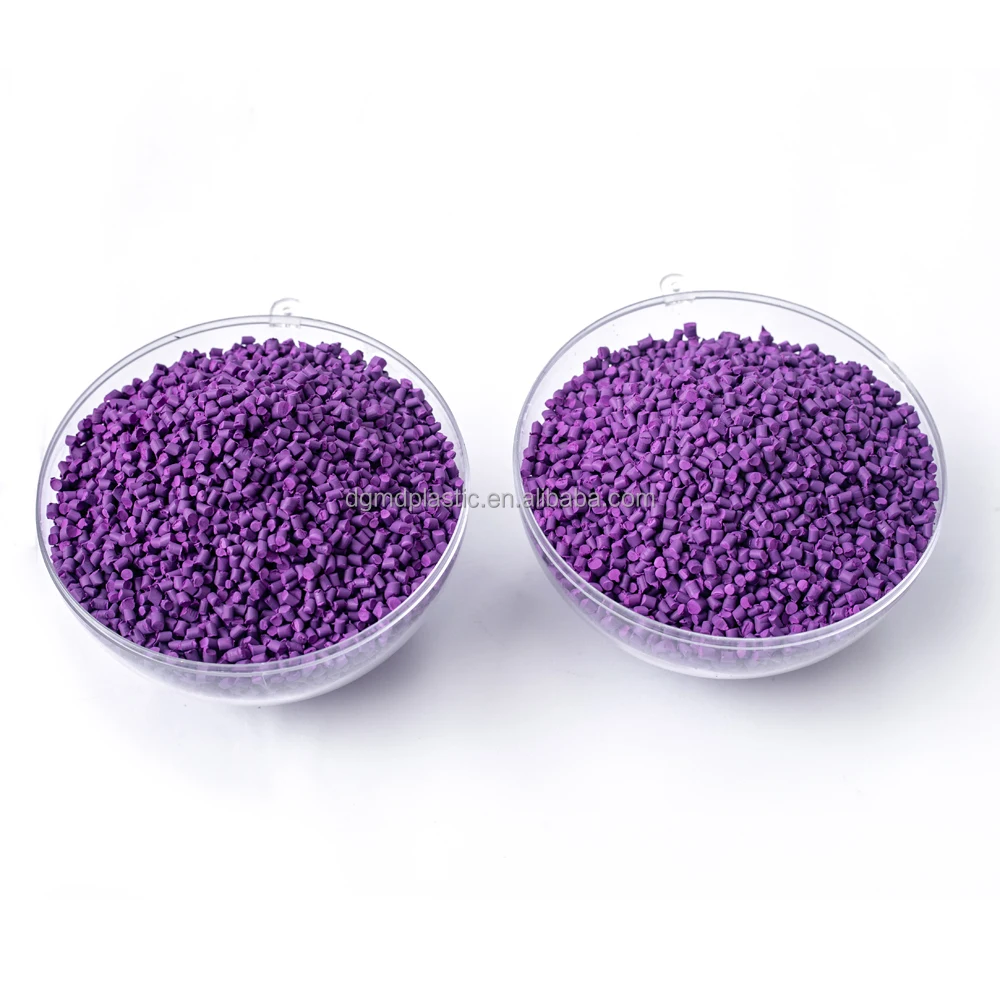 Хит продаж, маточная смесь фиолетового цвета для производства пластиковых инъекций и выдувных пленок
