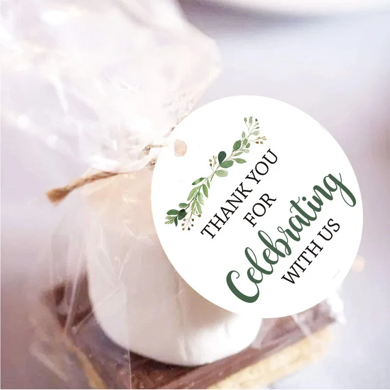 Sell well blank writing hanging card candy packaging gift decoration card thank you card