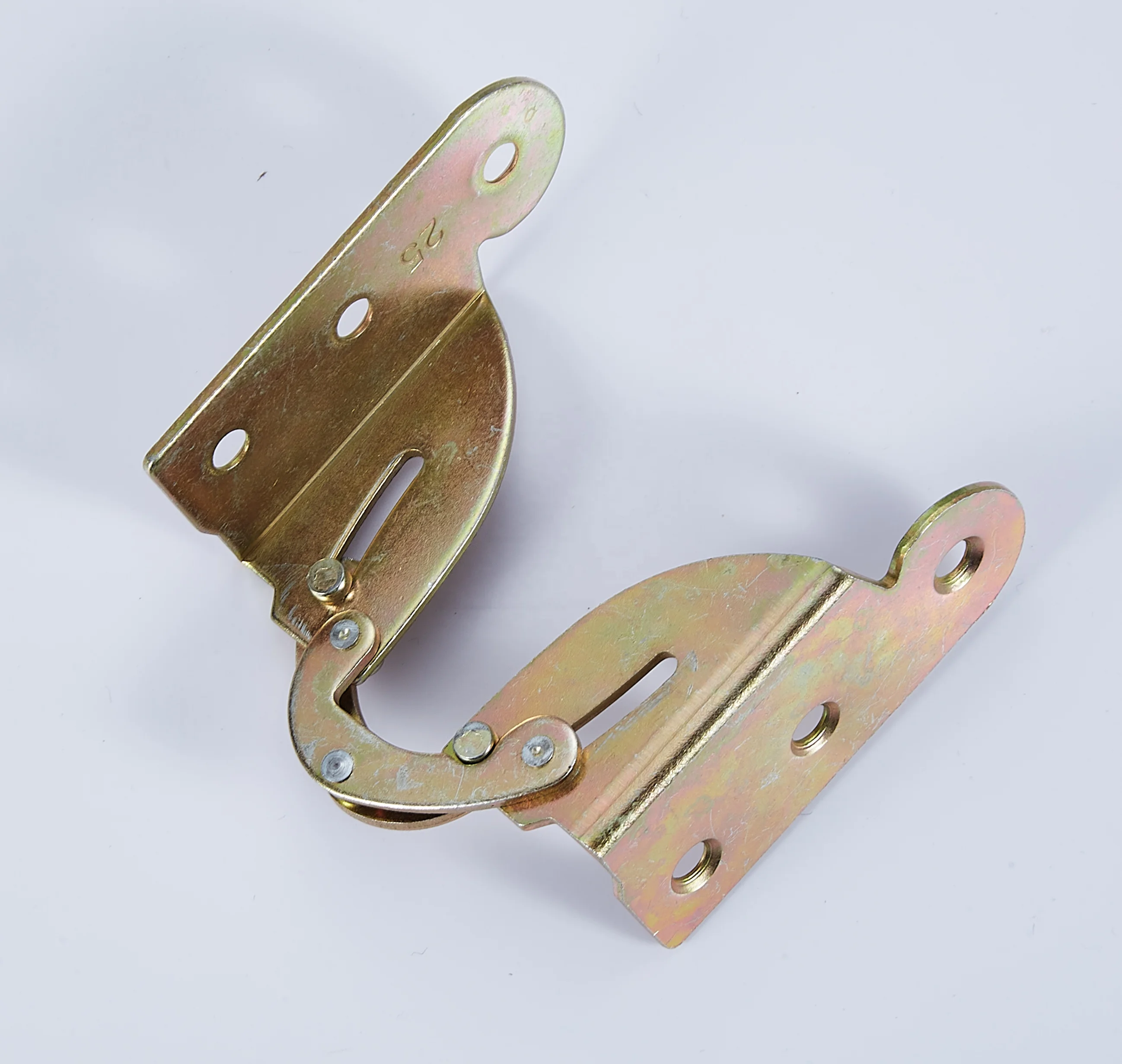 Concealed Table Leaf Furniture Hinges Folding Cabinet Heavy Duty 180 Degree Desk