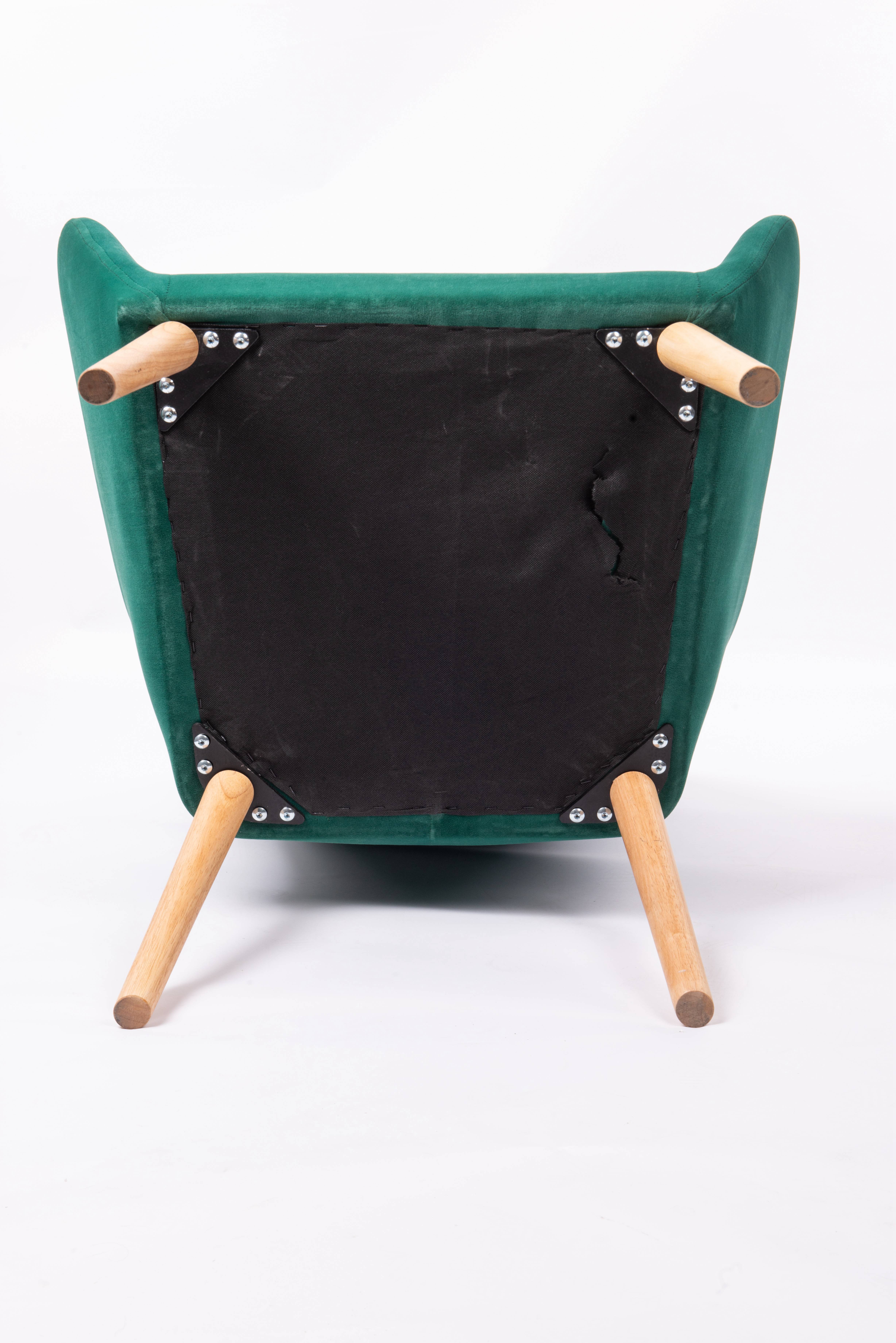 New Hot Items The Fine Quality Room Upholstered Luxury Dining Velvet Single Seat Sofa Chair