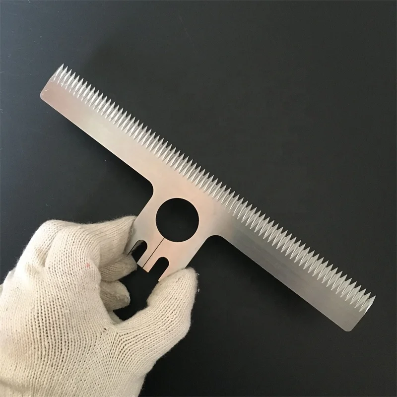 Factory Manufacture Packaging Machine Tooth Blade Cutting Knives Serrated Knife