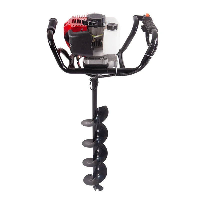 High Quality Garden Tools Two Stroke Earth Auger Machine Post Hole Digger Hand Auger for Sale