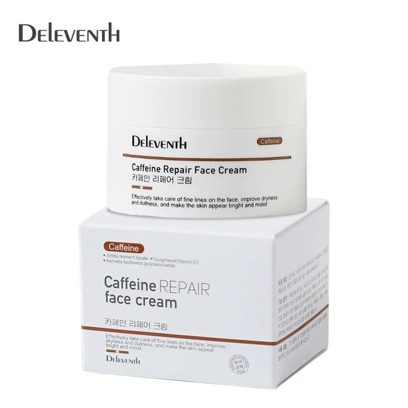 Hot spot hyaluronic acid essence cream contains caffeine to brighten skin and reduce fine lines cream