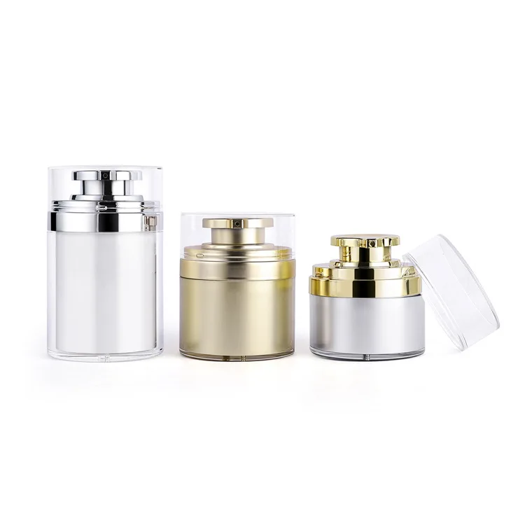 30ml 50ml 100ml Plastic Cosmetic Airless Pump Bottle Twisted Acrylic with Screw Cap for Serum Shampoo Perfume Cream Packaging