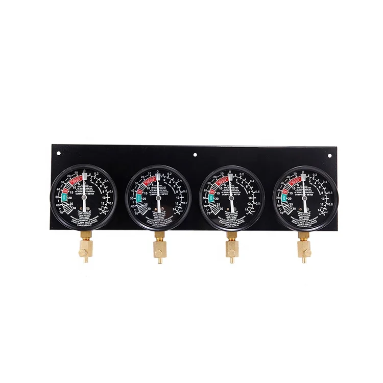 Compression Gauge Tester Petrol Engine Compression Pressure Tester Set Meter Compression Manometer
