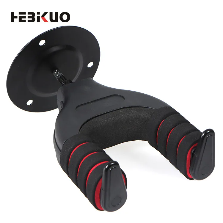 High quality guitar wall hanger (autolocked) guitar hook online HEBIKUO J-19B